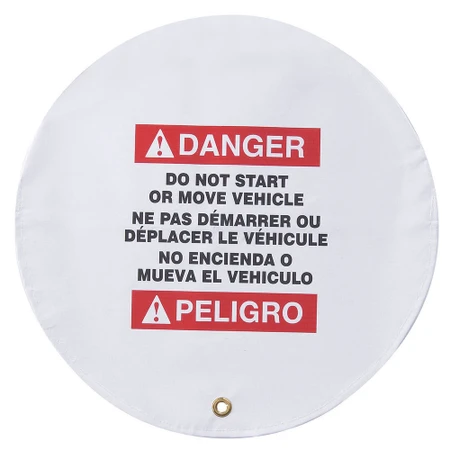 ZING Steering Wheel Cover Lockout, 19" Diameter - 7346