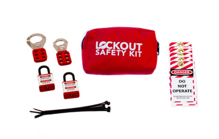 Portable Electrical Lockout Tagout Kit - 7859 - ZING Green Safety