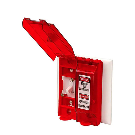 Universal Wall Switch Lockout - 7654 - ZING Green Safety Products