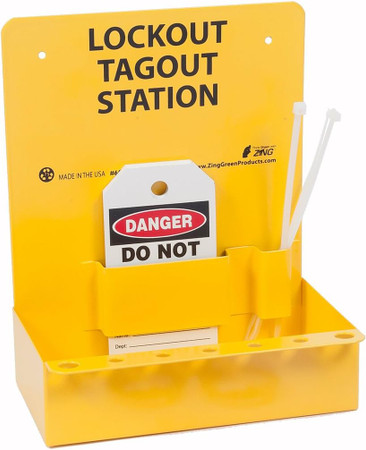 ZING RecycLockout Mini Station, Empty - 6063E