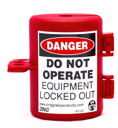 Small Plug Lockout - Lockout Tagout | Zing Green Products - ZING