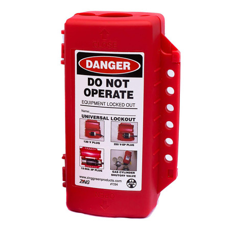 ZING RecycLockout Universal Forklift-Valve-Plug Lockout - 7294