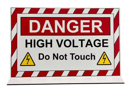 バイイーページ Electric Hybrid Vehicle Projecting Sign, High Voltage - 2649