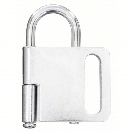 ZING Lockout Hasp, Standard Steel, Butterfly Style, 1" - 7603