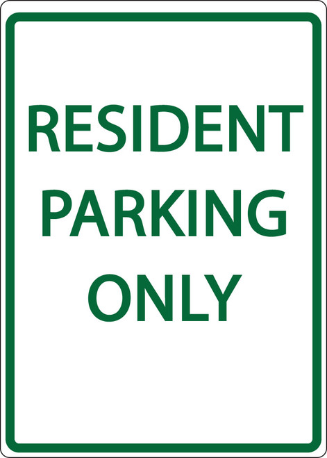 Eco Parking Sign, 18X12, EGP