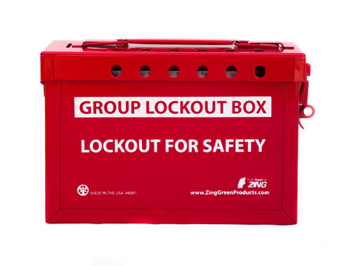 RecycLockout Group Lockout Box (Red RecycLockout Group Lockout Box (Red