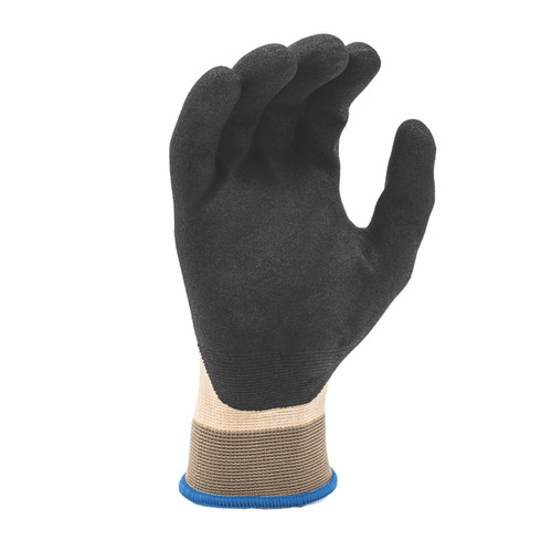 10-103S Z-Force General Purpose Glove, 15 Gauge Beige Bio-based Nylon & Spandex shell, Bio-based PPU Sandy palm coated, Touchscreen