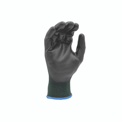Z-Force General Purpose Glove, 18 Gauge Green Bio-base Nylon+Spandex liner, Nitrile palm coated, Touchscreen