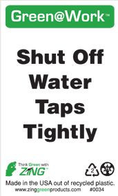 Shut Off Water Taps Tightly