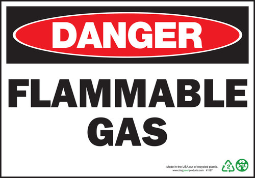 Danger Flammable Gas