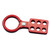 Lockout Tagout Hasp, 1.5" Aluminum