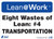 Lean At Work Sign, 10x14