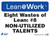 Lean At Work Sign, 10x14
