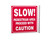 Eco Safety L Sign, 7X7