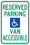 Eco Parking Sign, 18X12, EGP