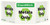 Green At Work TriView Sign, 7.5X20