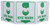 ZING 3054 Eco Safety Tri View Sign, Eye Wash, 7.5Hx20W, Projects 5 Inches, Recycled Plastic