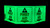 ZING 3056G Eco Safety Tri View Sign, Glow in the Dark, First Aid, 7.5Hx20W, Projects 5 Inches, Recycled Plastic