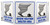 ZING 3057 Eco Safety Tri View Sign, Severe Weather, 7.5Hx20W, Projects 5 Inches, Recycled Plastic