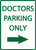 Eco Parking Sign, 18X12, EGP