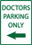 Eco Parking Sign, 18X12, EGP