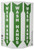 ZING 4062 Eco Public Facility Tri View Sign, Hand Wash Station, 12Hx9W, Projects 3 Inches, Recycled Plastic