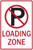 ZING Eco Parking Sign, 18X12, EGP