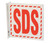 ZING GHS L Sign, SDS, 7Hx7W, Recycled Plastic
