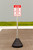 Zing "Stop, Sound Horn Proceed With Caution" Sign Kit Bundle, with Base and Post
