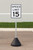 Zing "Speed Limit 15" Sign Kit Bundle, with Base and Post