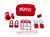 Lockout Tagout Kit, Red Fabric with Belt Loops, Contains 2 Locks and Circuit Breaker Lockouts