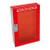 Padlock Cabinet, Red Steel, 84 Padlock Capacity
