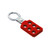 Coated Aluminum Hasp, Red, 1" Jaw Diameter