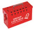 Group Lockout Box, Red Steel, 12 Lock Capacity