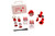 Lockout Kit, Plastic Box with handle, contains 2 locks
