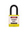 Lockout Padlock, Yellow, Keyed Alike, 1.5" shackle