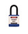 Lockout Padlock, Blue, Keyed Different, 1.5" shackle