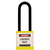 Lockout Padlock, Yellow, Keyed Alike, 3" shackle