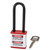 Lockout Safety Padlock, 700 Series, 3" Shackle, Keyed Different, Red