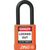 Recyclockout Safety Padlock, 1.5" Shackle, Keyed Alike, Orange