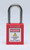 Lockout Tagout Safety Padlock Keyed Different Red 7900KD-RED