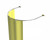 Modesty curtain wall mounted with Stainless Steel 304 Track 89022003 