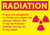 RADIATION If you are pregnant or think you might be please inform the X-ray technician before having an X-ray taken