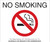 No Smoking Per State Statute 101.123 Wisconsin Act 12, smoking is not allowed in this establishment.