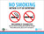No Smoking Within 15 Ft of Entryway, Including E-Cigarettes, If you see someone smoking, please notify the manager. If the problem persists, please call 311 and report it.