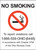 No Smoking, To report violations call 1-866-559-OHIO (6446) in accordance with Chapter 3794 of the Ohio Revised Code.