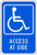 Handicap Symbol, Access at Side