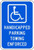 Handicapped Parking Towing Enforced
