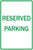 Reserved Parking