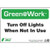 ZING Green at Work Sign, Turn Off Lights When Not In Use, Recycled Plastic, Available in Different Sizes